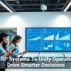 Using ERP Systems To Unify Operations and Drive Smarter Decisions